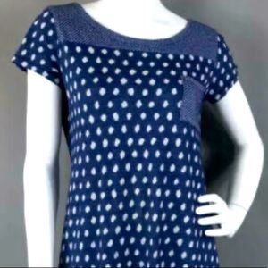 Old Navy Patterned Shift Dress w. Front Pocket